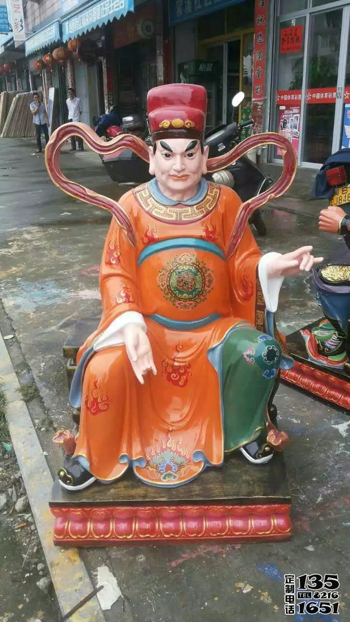 景區(qū)人物玻璃鋼樹(shù)脂彩繪太歲雕塑 景區(qū)人物玻璃鋼樹(shù)脂彩繪太歲雕塑