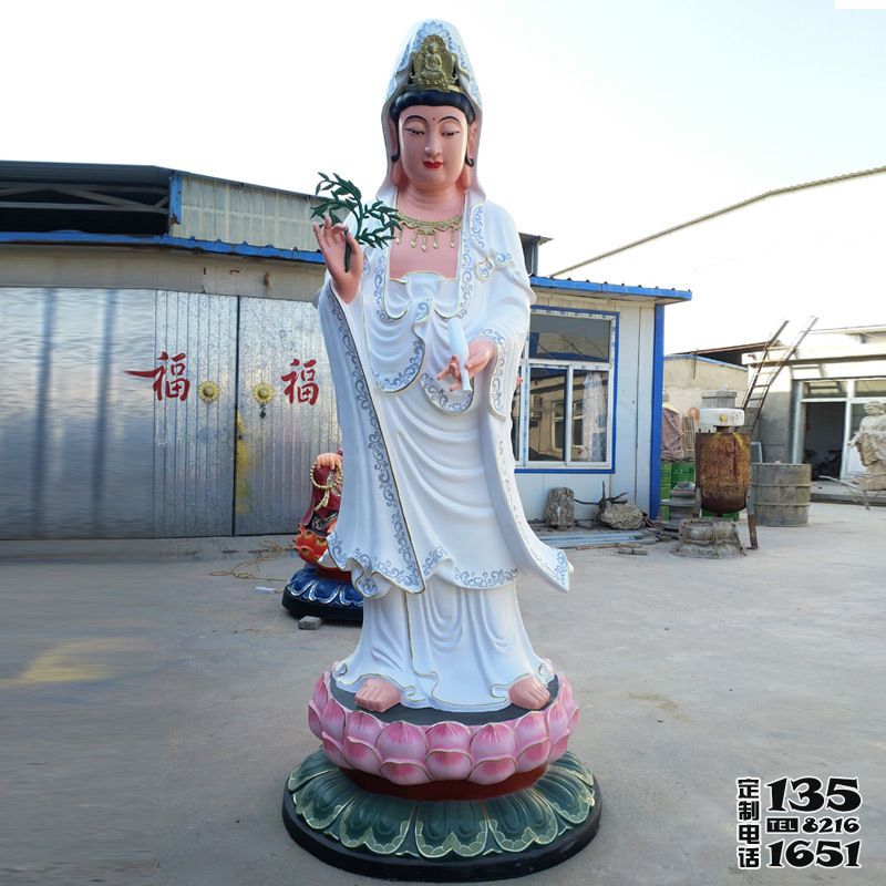 玻璃鋼彩繪戶外景區(qū)滴水觀音雕塑 玻璃鋼彩繪戶外景區(qū)滴水觀音雕塑